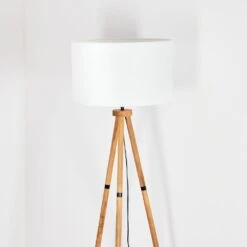 Flemming Stehleuchte 50 Cm Holz Dunkel, Schwarz, 1-flammig -Lampe Verkäufe flemming stehleuchte 50 cm h9007241 7