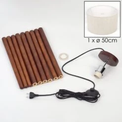 Flemming Stehleuchte Dunkelbraun, 1-flammig -Lampe Verkäufe flemming stehleuchte h3816295 4