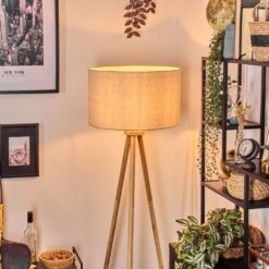 Flemming Stehleuchte Naturfarben, 1-flammig -Lampe Verkäufe flemming stehleuchte h3820629 8