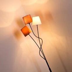 Flin Stehleuchte Schwarz, 3-flammig -Lampe Verkäufe flin stehleuchte h3001110 11