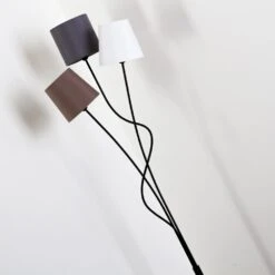 Flin Stehleuchte Schwarz, 3-flammig -Lampe Verkäufe flin stehleuchte h3001110 16