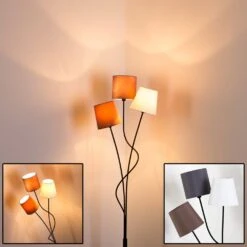 Flin Stehleuchte Schwarz, 3-flammig -Lampe Verkäufe flin stehleuchte h3001110 19