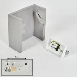 Flot Wandleuchte Grau, 1-flammig -Lampe Verkäufe flot wandleuchte h3462645 4