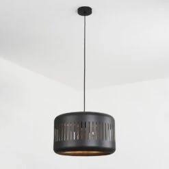 Fournie Hängeleuchte Schwarz, 1-flammig -Lampe Verkäufe fournie haengeleuchte h3644133 13