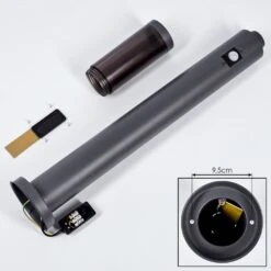 Gaborone Wegeleuchte Anthrazit, 1-flammig, Bewegungsmelder 16 Gaborone Wegeleuchte Anthrazit, 1-flammig, Bewegungsmelder -Lampe Verkäufe gaborone wegeleuchte h3611005 4