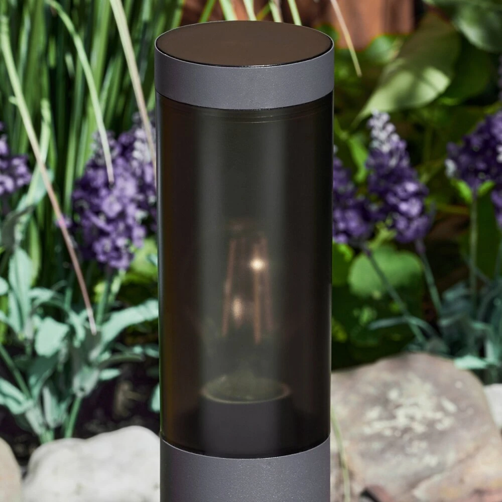 Gaborone Wegeleuchte Anthrazit, 1-flammig, Bewegungsmelder 8 Gaborone Wegeleuchte Anthrazit, 1-flammig, Bewegungsmelder – Bild 6