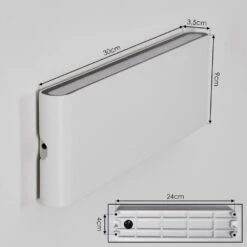 Gamas Wandleuchte Weiß, 1-flammig 14 Gamas Wandleuchte Weiß, 1-flammig -Lampe Verkäufe gamas wandleuchte h3813669 3
