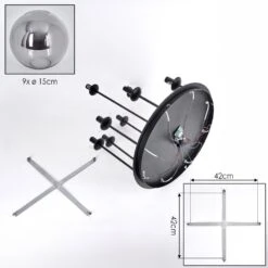 Gastor Deckenleuchte Glas 15 Cm Rauchfarben, 9-flammig -Lampe Verkäufe gastor deckenleuchte glas 15 cm h3893449 4