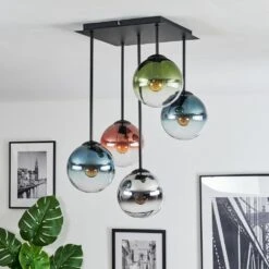 Gastor Deckenleuchte Glas 15 Cm Blau, Chrom, Grün, Klar, Kupferfarben, Rauchfarben, 5-flammig -Lampe Verkäufe gastor deckenleuchte glas 15 cm h9018728 10