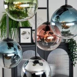 Gastor Deckenleuchte Glas 15 Cm Blau, Chrom, Grün, Klar, Kupferfarben, Rauchfarben, 5-flammig -Lampe Verkäufe gastor deckenleuchte glas 15 cm h9018728 2