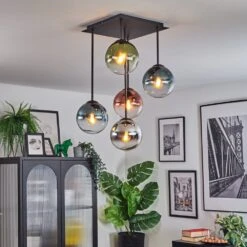 Gastor Deckenleuchte Glas 15 Cm Blau, Chrom, Grün, Klar, Kupferfarben, Rauchfarben, 5-flammig -Lampe Verkäufe gastor deckenleuchte glas 15 cm h9018728 6