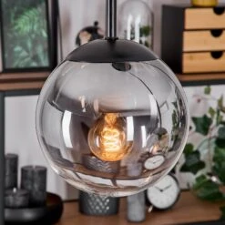 Gastor Hängeleuchte Glas 15 Cm Bernsteinfarben, Klar, Rauchfarben, 3-flammig -Lampe Verkäufe gastor haengeleuchte glas 15 cm h9008682 2