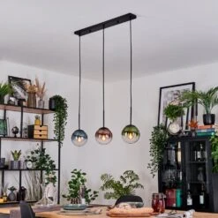 Gastor Hängeleuchte Glas 15 Cm Blau, Grün, Klar, Kupferfarben, 3-flammig -Lampe Verkäufe gastor haengeleuchte glas 15 cm h9015093 8