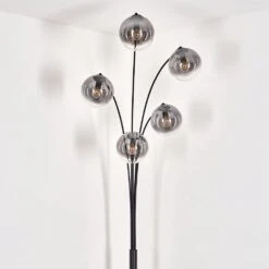 Gastor Stehleuchte Glas 15 Cm Klar, Rauchfarben, 5-flammig -Lampe Verkäufe gastor stehleuchte glas 15 cm h3778456 7