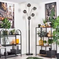 Gastor Stehleuchte Glas 15 Cm Klar, Rauchfarben, 5-flammig -Lampe Verkäufe gastor stehleuchte glas 15 cm h3778456 9