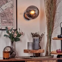 Gastor Wandleuchte Glas 15 Cm Rauchfarben, 1-flammig -Lampe Verkäufe gastor wandleuchte glas 15 cm h3834701 8