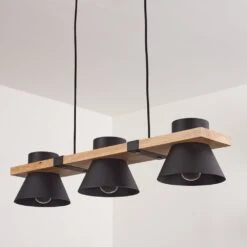 Gatangachi Pendelleuchte Schwarz, 3-flammig -Lampe Verkäufe gatangachi pendelleuchte h3648421 7