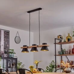 Gatangachi Pendelleuchte Schwarz, 3-flammig -Lampe Verkäufe gatangachi pendelleuchte h3648421 8