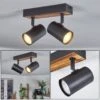 Gesteira Deckenleuchte Holzoptik, Schwarz, 2-flammig -Lampe Verkäufe gesteira deckenleuchte h3814925 0