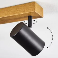 Gesteira Deckenleuchte Holzoptik, 6-flammig -Lampe Verkäufe gesteira deckenleuchte h3815144 2