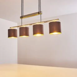 Glane Pendelleuchte Nickel-Matt, 4-flammig -Lampe Verkäufe glane pendelleuchte h3263563 do1 5