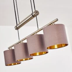 Glane Pendelleuchte Nickel-Matt, 4-flammig -Lampe Verkäufe glane pendelleuchte h3263563 do1 9