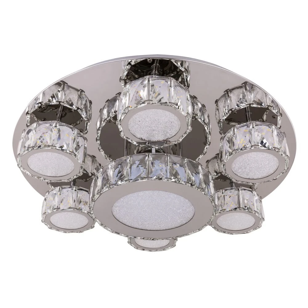 Globo AMUR Deckenleuchte LED Chrom, 1-flammig 6 Globo AMUR Deckenleuchte LED Chrom, 1-flammig – Bild 4