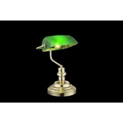 Globo ANTIQUE Tischleuchte Grün, 1-flammig -Lampe Verkäufe globo antique tischleuchte 2491k 2