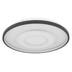 Globo BRIENNA Deckenleuchte LED Weiß, 1-flammig, Fernbedienung -Lampe Verkäufe globo brienna deckenleuchte 48552dsh 2