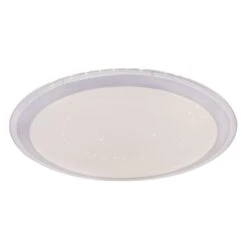 Globo CARRY Deckenleuchte LED Weiß, 1-flammig, Fernbedienung, Farbwechsler