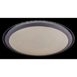 Globo CARRY Deckenleuchte LED Weiß, 1-flammig, Fernbedienung, Farbwechsler -Lampe Verkäufe globo carry deckenleuchte 41354 30sh 2