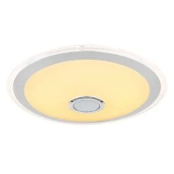 Globo DUNNY Deckenleuchte LED Weiß, 1-flammig, Fernbedienung, Farbwechsler 20 Globo DUNNY Deckenleuchte LED Weiß, 1-flammig, Fernbedienung, Farbwechsler -Lampe Verkäufe globo dunny deckenleuchte 41371 24 4