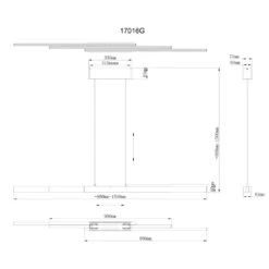 Globo Ethan Hängeleuchte LED Altmessing, 1-flammig -Lampe Verkäufe globo ethan haengeleuchte 17016g 11
