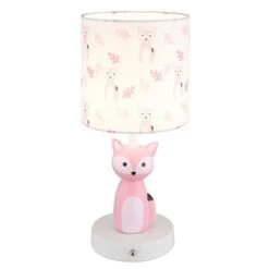 Globo Foxy Tischleuchte LED Pink, Weiß, 1-flammig