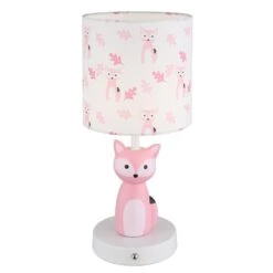 Globo Foxy Tischleuchte LED Pink, Weiß, 1-flammig -Lampe Verkäufe globo foxy tischleuchte 21737p 12