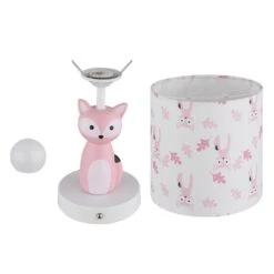 Globo Foxy Tischleuchte LED Pink, Weiß, 1-flammig -Lampe Verkäufe globo foxy tischleuchte 21737p 4