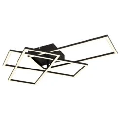 Globo GABRIEL Deckenleuchte LED Schwarz, 1-flammig -Lampe Verkäufe globo gabriel deckenleuchte 67227 40nbsh 6