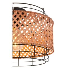 Globo GINA Deckenleuchte Holz Dunkel, Schwarz, 1-flammig -Lampe Verkäufe globo gina deckenleuchte 15668d 2