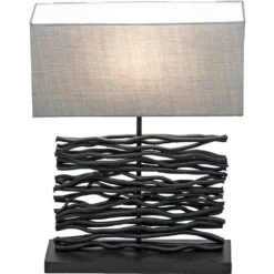 Globo JAMIE Tischleuchte Schwarz, 1-flammig -Lampe Verkäufe globo jamie tischleuchte 21648b 2