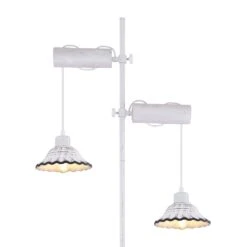 Globo JOWITA Stehleuchte Weiß, 2-flammig 10 Globo JOWITA Stehleuchte Weiß, 2-flammig -Lampe Verkäufe globo jowita stehleuchte 54050 2s 3