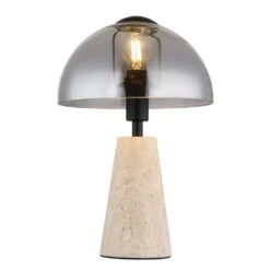 Pilzlampe Globo Lars Tischleuchte Grau, 1-flammig 12 Pilzlampe Globo Lars Tischleuchte Grau, 1-flammig -Lampe Verkäufe globo lars tischleuchte 24202s 2