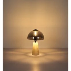 Pilzlampe Globo Lars Tischleuchte Grau, 1-flammig 16 Pilzlampe Globo Lars Tischleuchte Grau, 1-flammig -Lampe Verkäufe globo lars tischleuchte 24202s 6