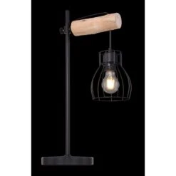Globo MINA Tischleuchte Braun, Schwarz, 1-flammig -Lampe Verkäufe globo mina tischleuchte 15326tn 6