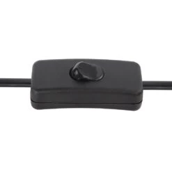 Globo PETTEY Tischleuchte Schwarz, 1-flammig -Lampe Verkäufe globo pettey tischleuchte 15497t 3