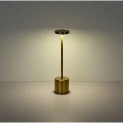 Globo Polina Tischleuchte LED Gold, 1-flammig -Lampe Verkäufe globo polina tischleuchte 21019m 7