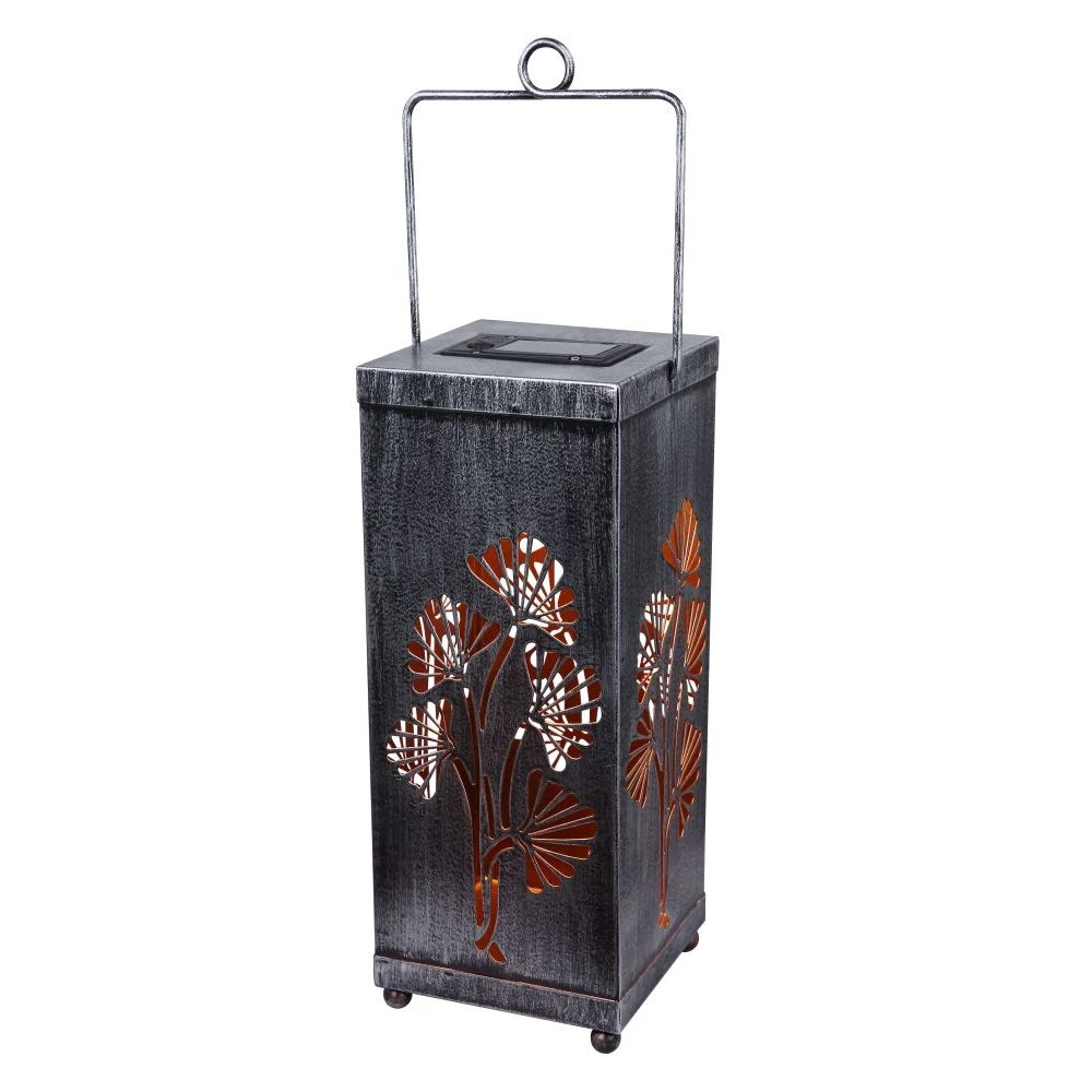 Globo REX Solarleuchte LED Silber, 1-flammig 4 Globo REX Solarleuchte LED Silber, 1-flammig – Bild 2