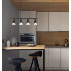 Globo Satella Hängeleuchte Schwarz, 4-flammig 16 Globo Satella Hängeleuchte Schwarz, 4-flammig -Lampe Verkäufe globo satella haengeleuchte 54312 4h 6