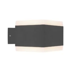 Globo SLICE Außenleuchte LED Anthrazit, 1-flammig, Farbwechsler -Lampe Verkäufe globo slice aussenleuchte 34173rgbsh 2