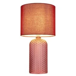 Globo Sofia Tischleuchte Rot, 1-flammig -Lampe Verkäufe globo sofia tischleuchte 21735r 2