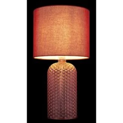 Globo Sofia Tischleuchte Rot, 1-flammig -Lampe Verkäufe globo sofia tischleuchte 21735r 4